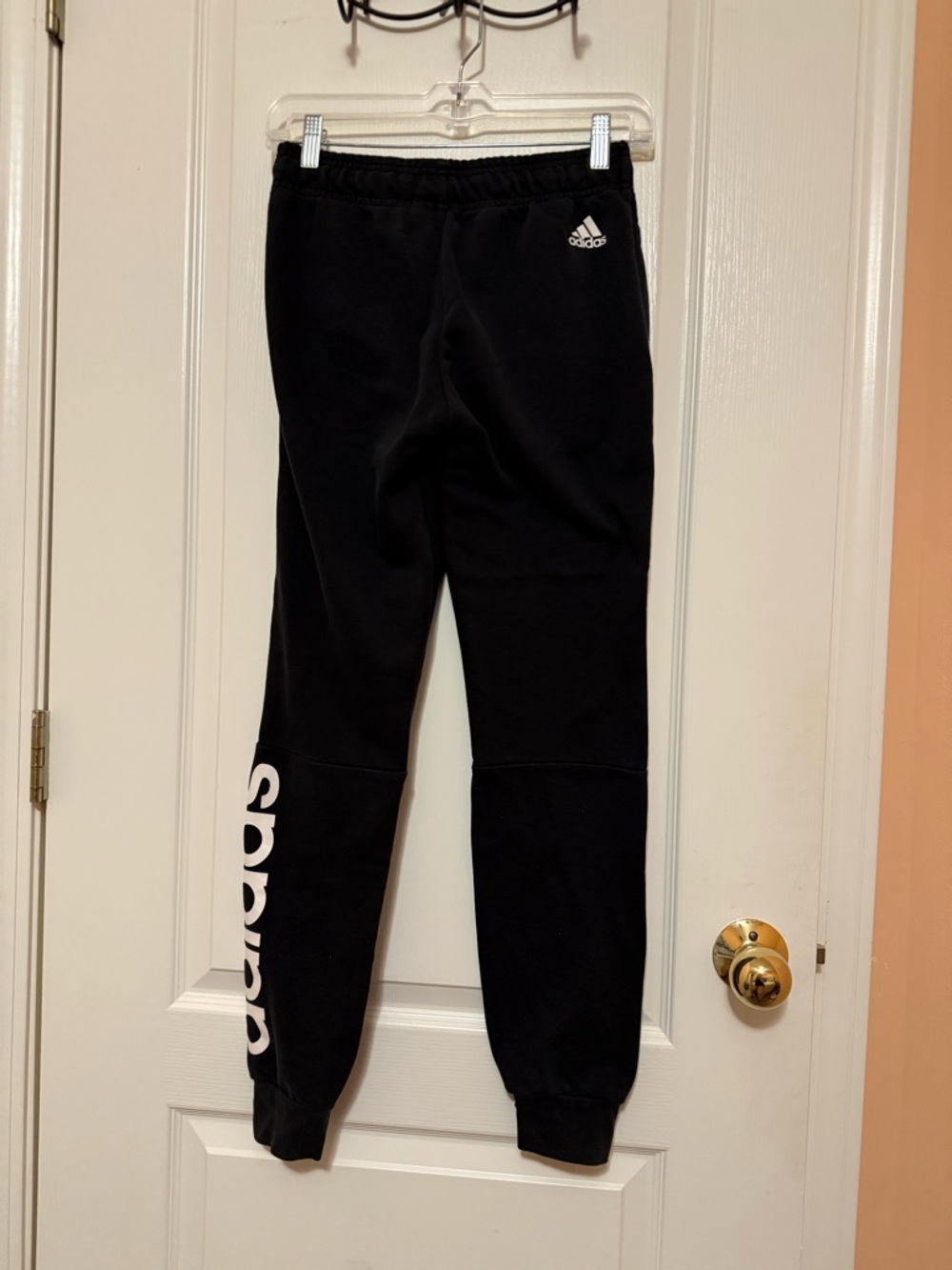 Adidas Women’s Black Logo Jogger Pants